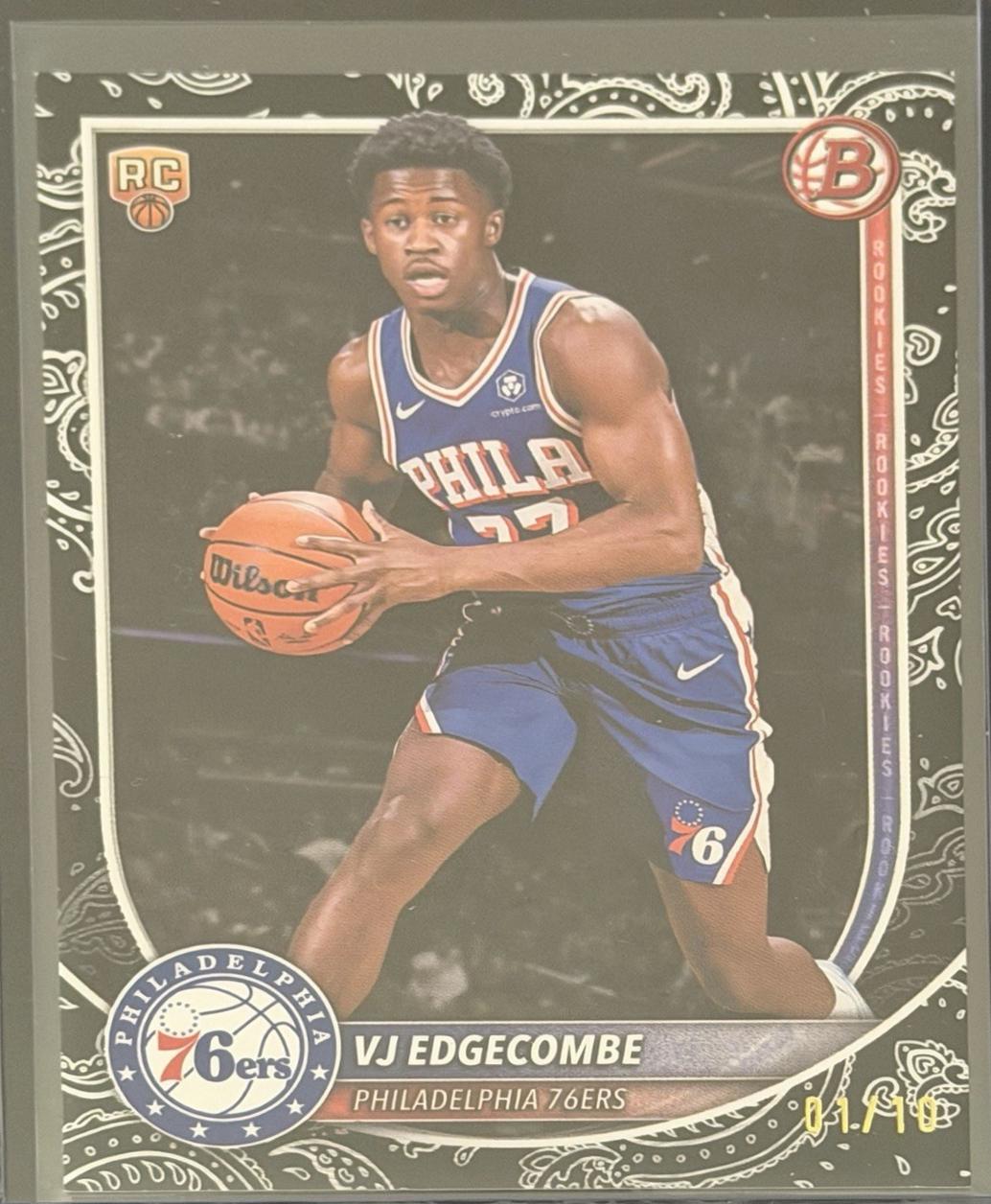 VJ Edgecombe [Black Border] #3