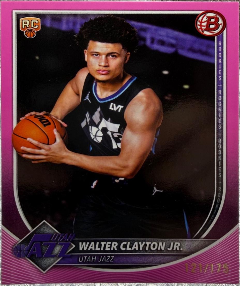 Walter Clayton Jr. [Pink Border] #18