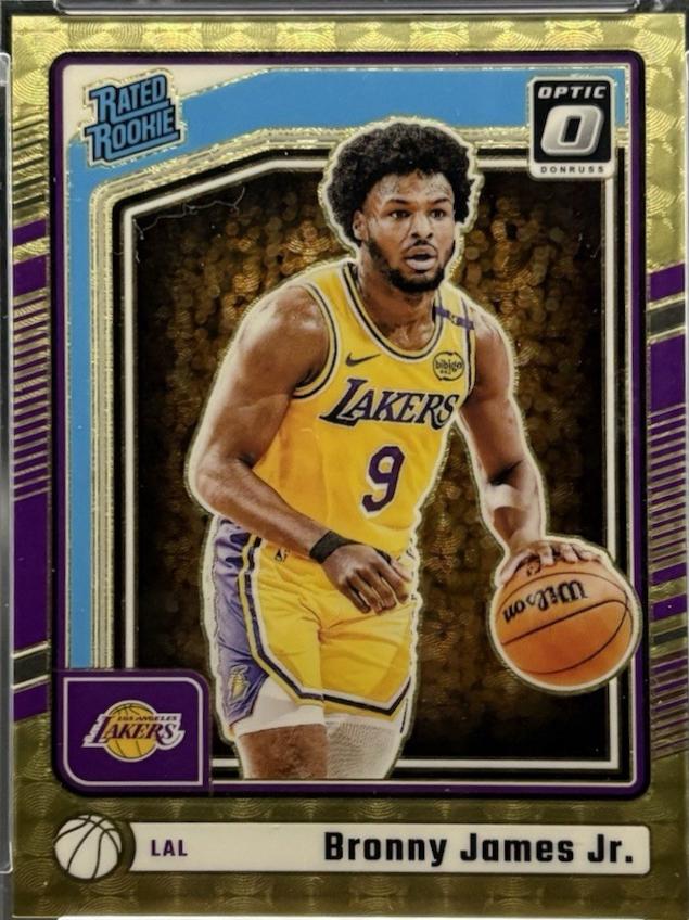 Bronny James Jr. [Gold Vinyl] #282