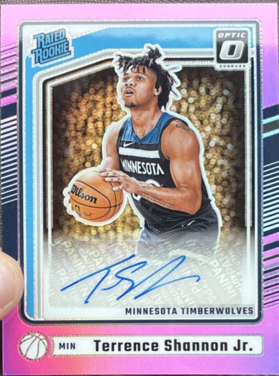 Terrence Shannon Jr. [Pink Signature] #301