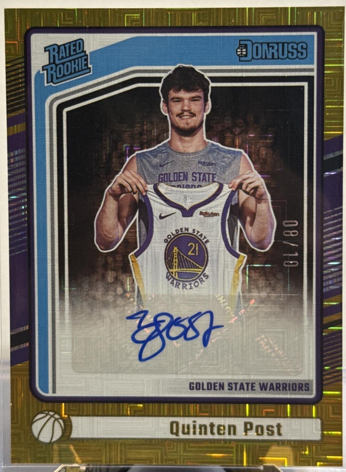 Quinten Post [Choice Gold Signature] #298