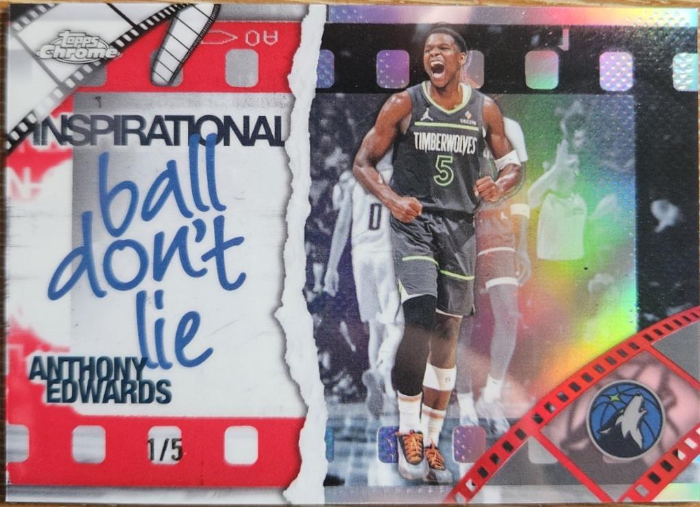Anthony Edwards [Red Refractor] #IP-5