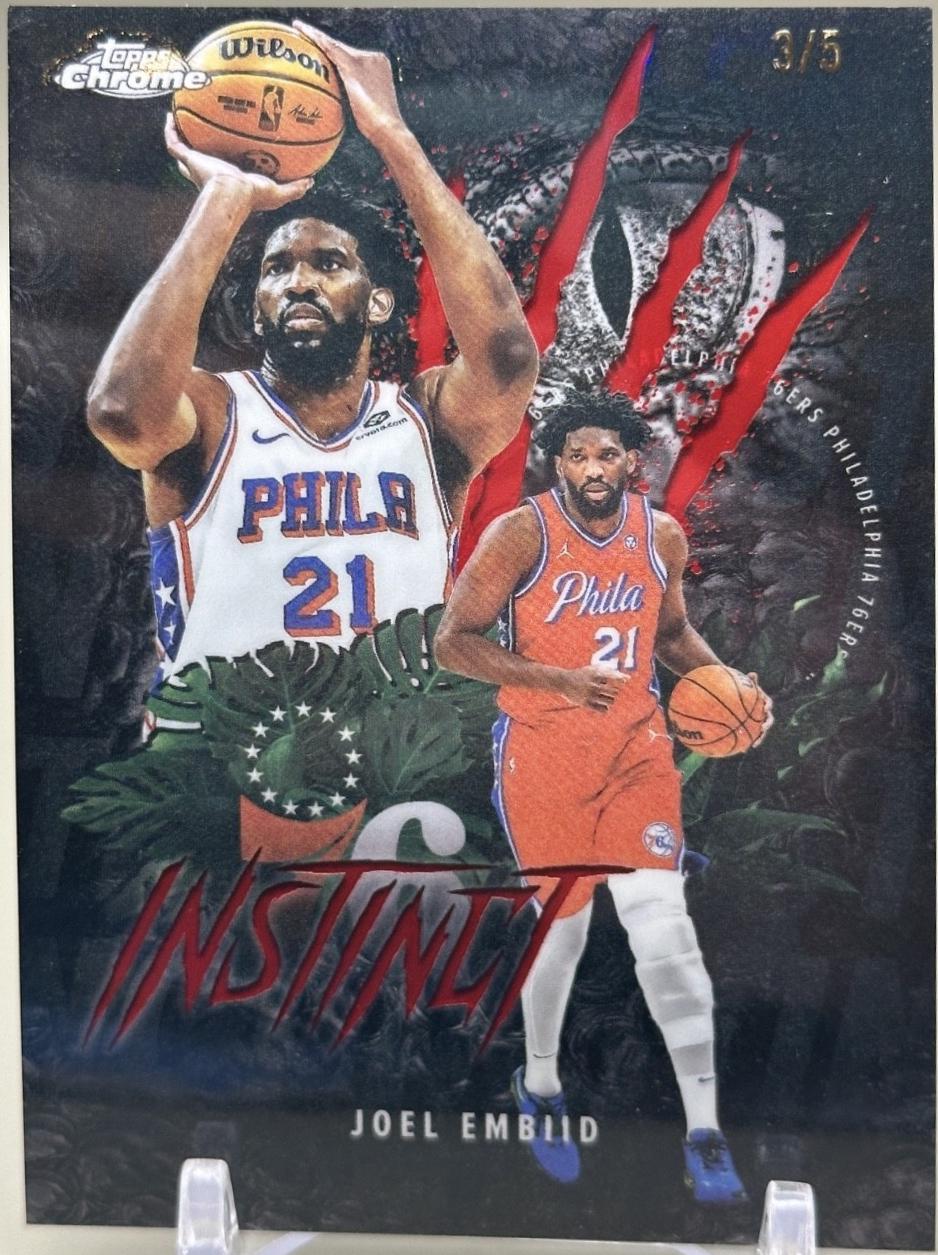 Joel Embiid [Refractor Red] #INS-10