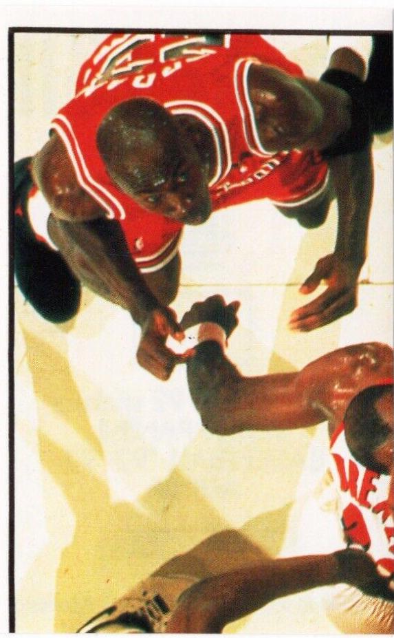 1992 NBA Finals Action Scene: M.Jordan #17