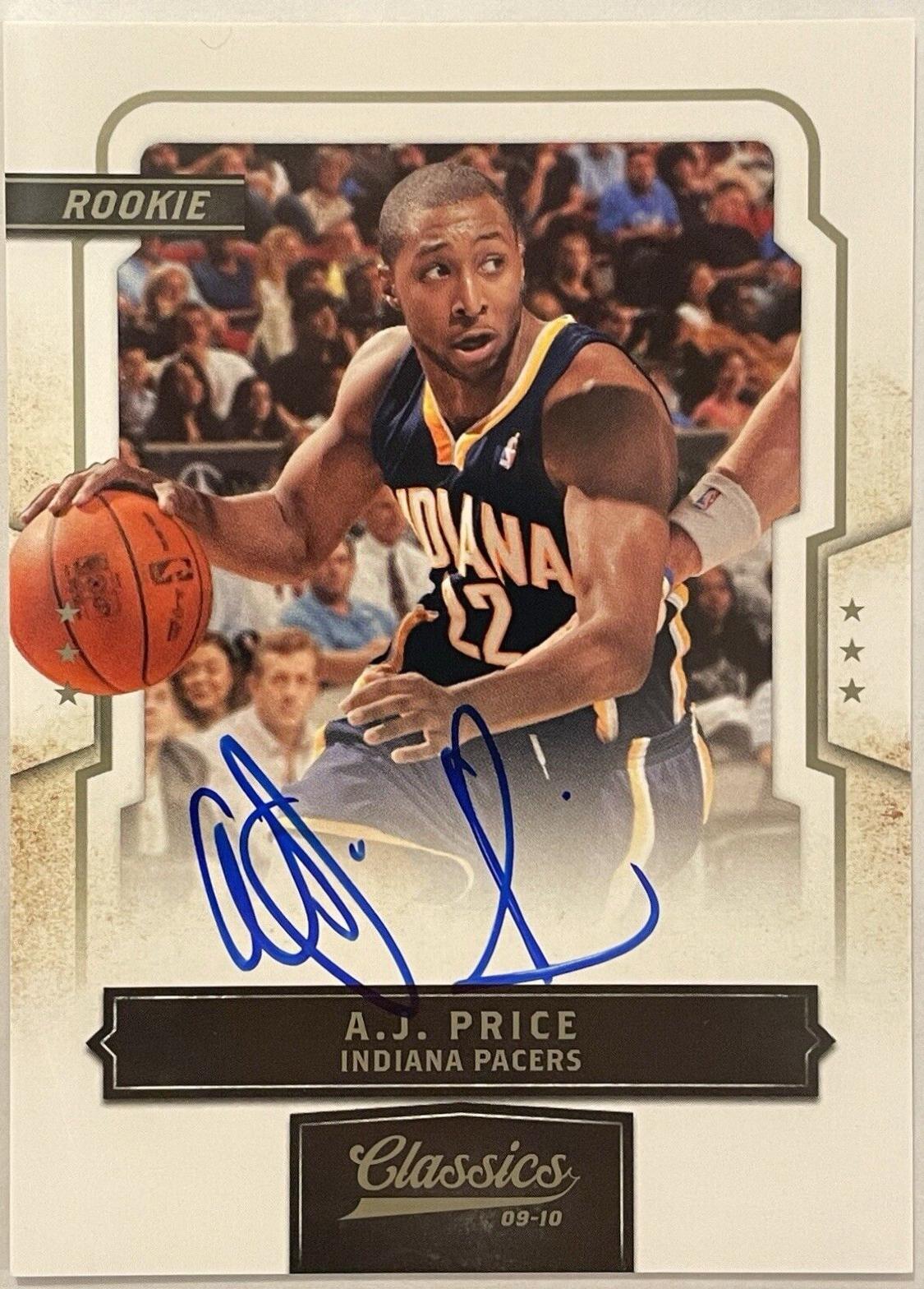 A.J. Price [Autograph] #189