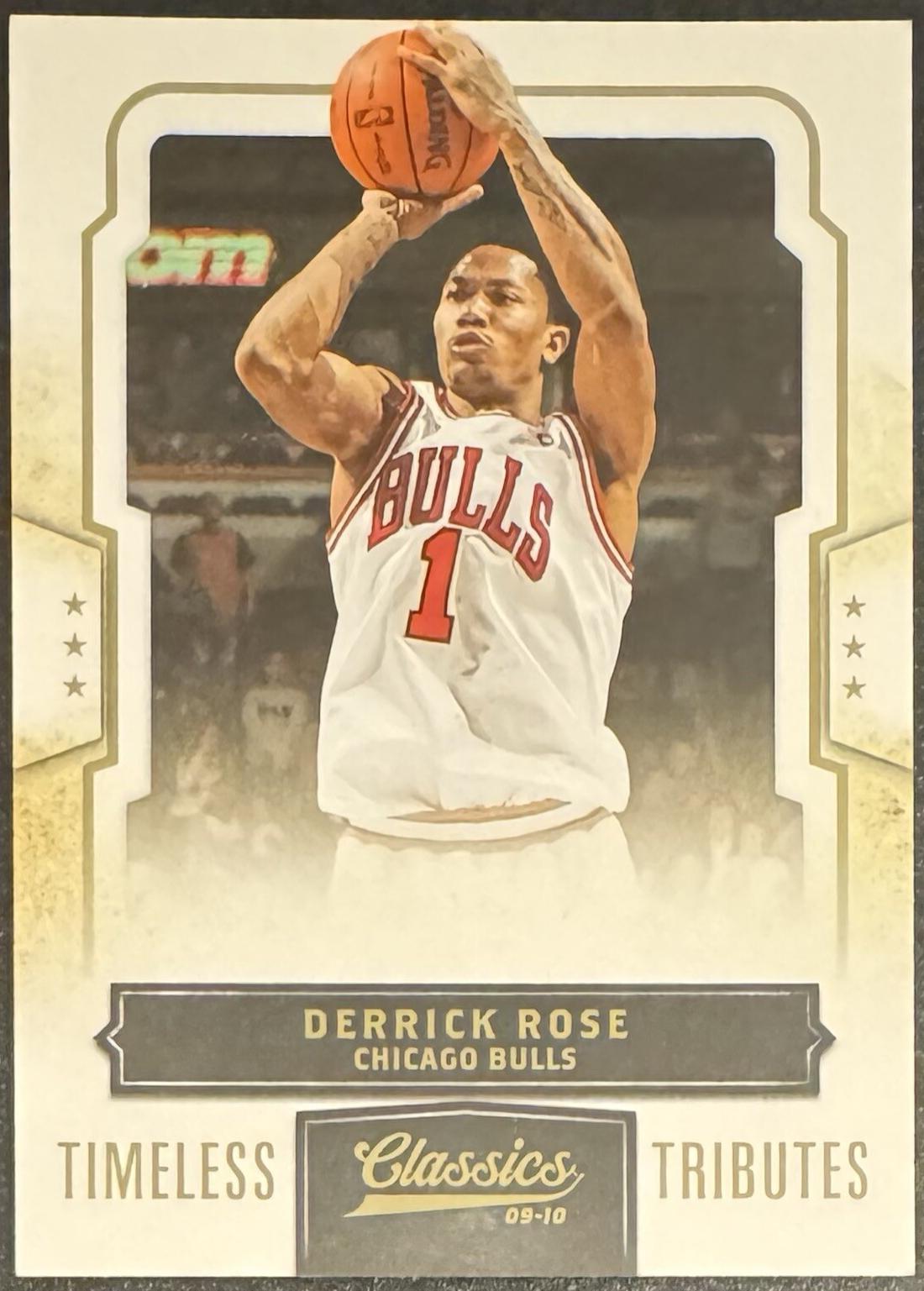 Derrick Rose [Timeless Tributes Gold] #36