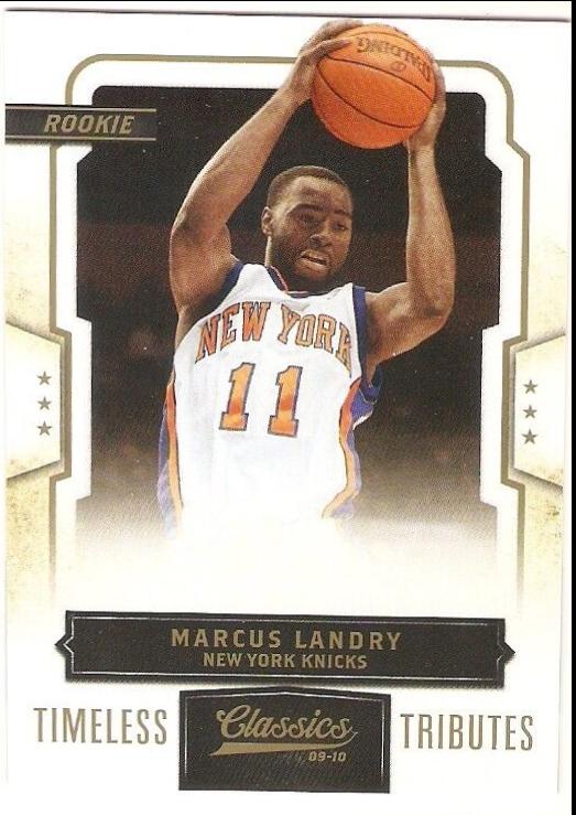 Marcus Landry [Timeless Tributes Gold] #193