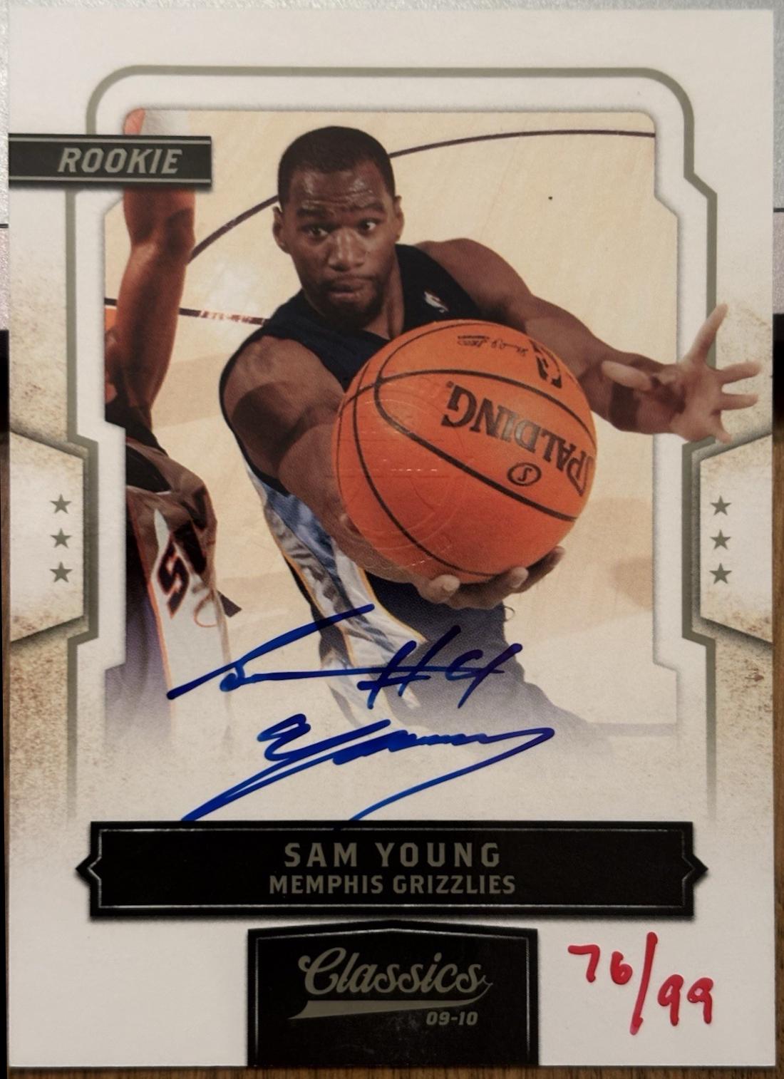 Sam Young [Autograph] #188