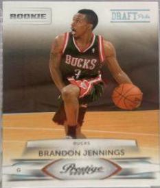Brandon Jennings [Draft Picks Light Blue] #210