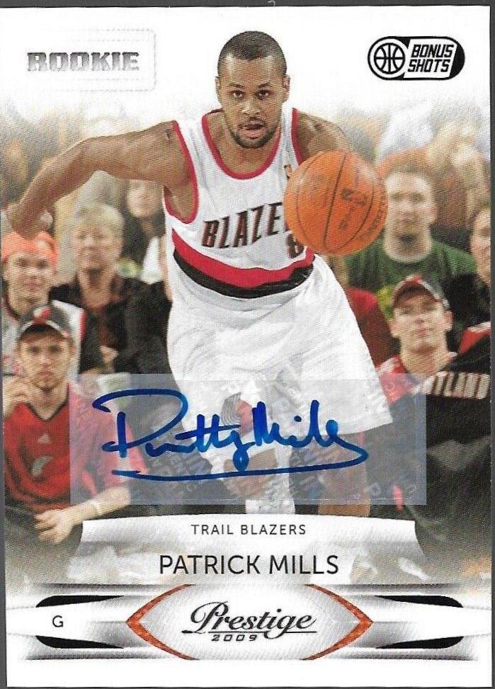 Patrick Mills [Bonus Shots Black Signature] #252
