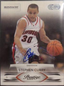 Stephen Curry [Bonus Shots Black Signature] #230