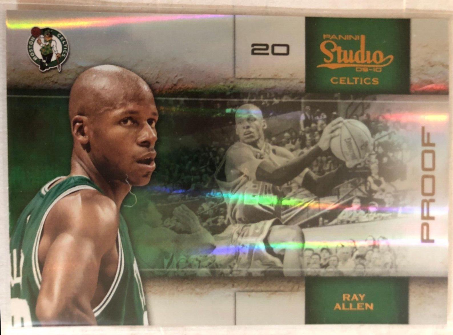 Ray Allen [Silver Proof Autograph] #58