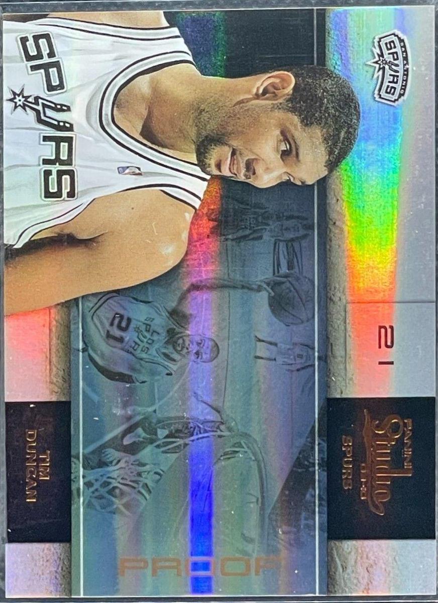 Tim Duncan [Silver Proof] #12