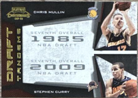 Chris Mullin / Stephen Curry [Gold] #19