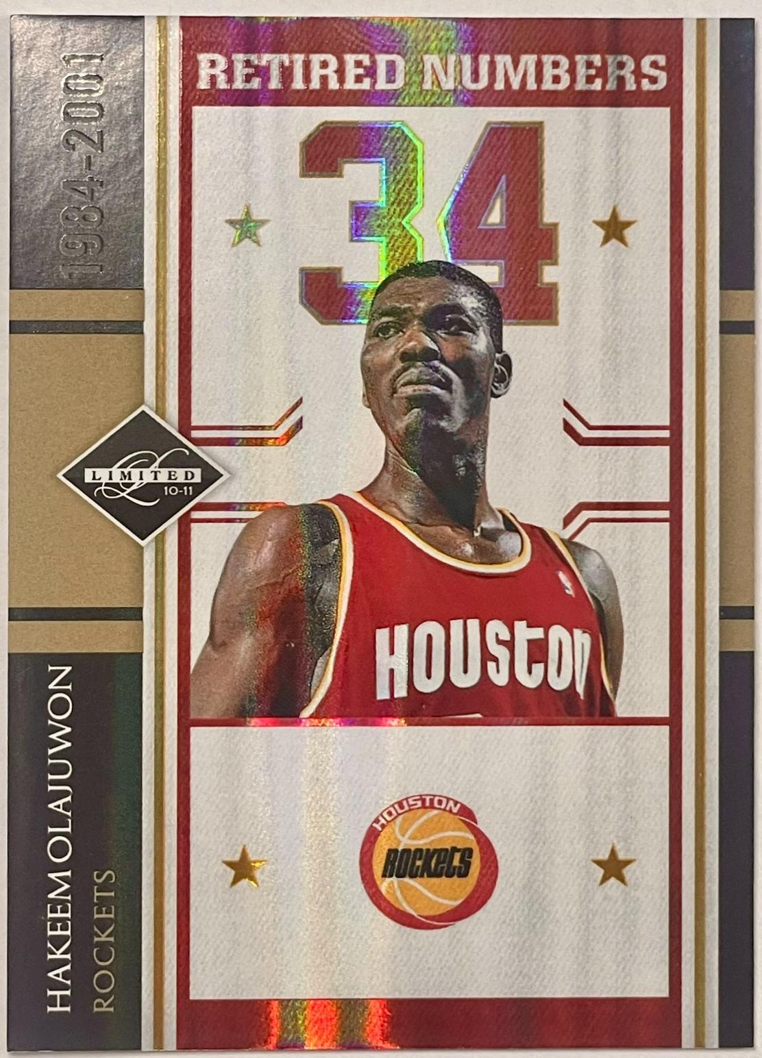 Hakeem Olajuwon [Gold Spotlight] #13