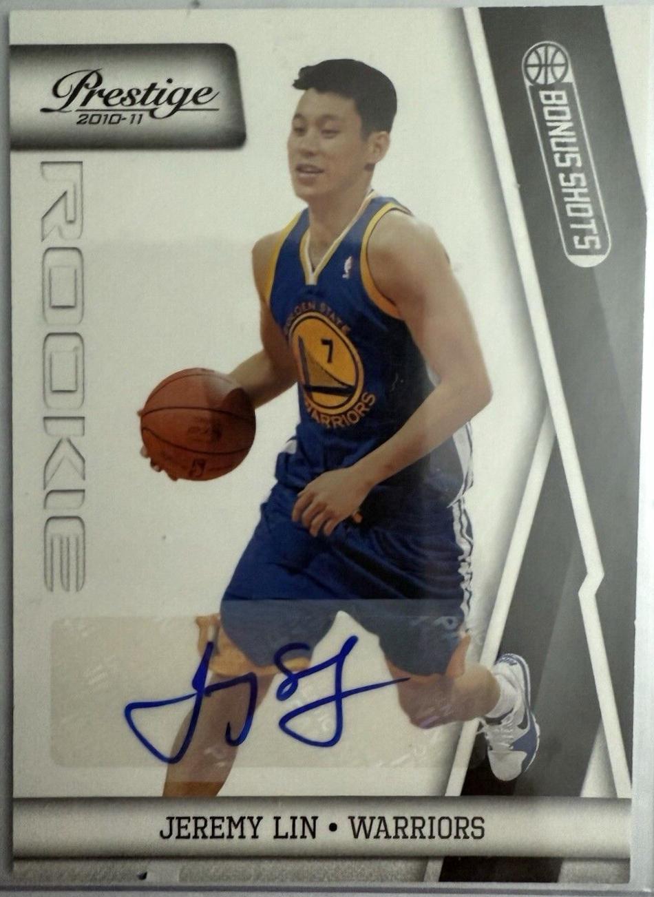 Jeremy Lin [Bonus Shots Black Signature] #187
