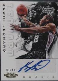 Kawhi Leonard [Autograph Gold] #263