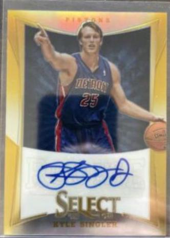 Kyle Singler [Jersey Autograph Gold Prizm] #263