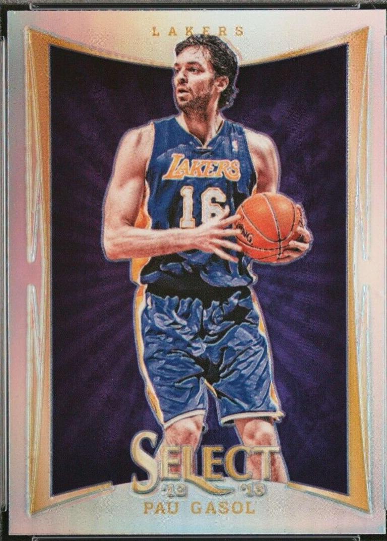 Pau Gasol Gold Prizm #56