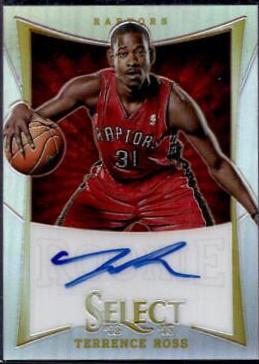 Terrence Ross [Autograph Gold Prizm] #165