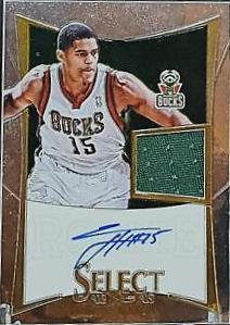 Tobias Harris [Jersey Autograph Prizm] #254