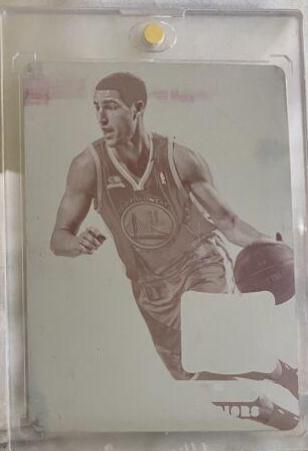 Klay Thompson [Print Plate Cyan 1/1] #215