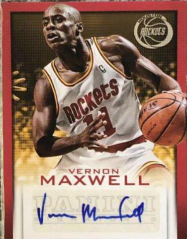 Vernon Maxwell [Autograph] #40