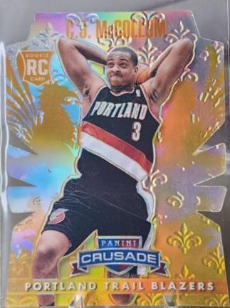 C.J. McCollum [Orange Die Cut] #1