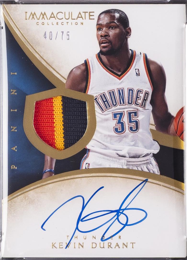 Kevin Durant [Autograph] #196