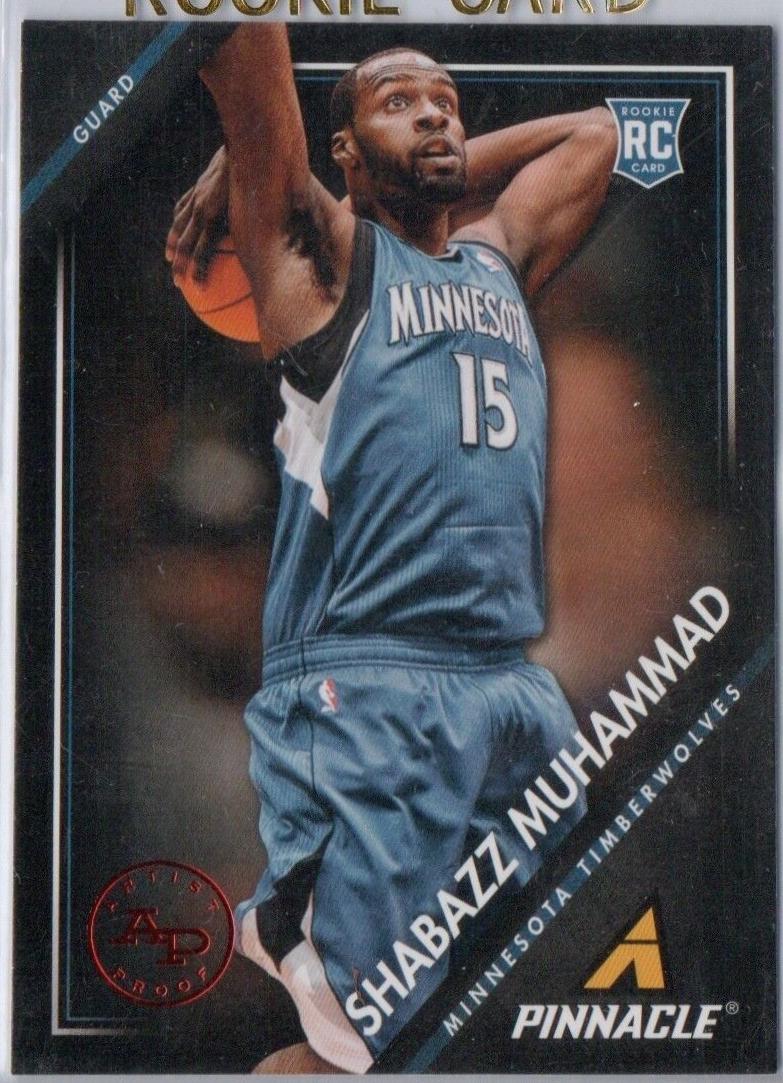 Shabazz Muhammad Artist Proof Red #34