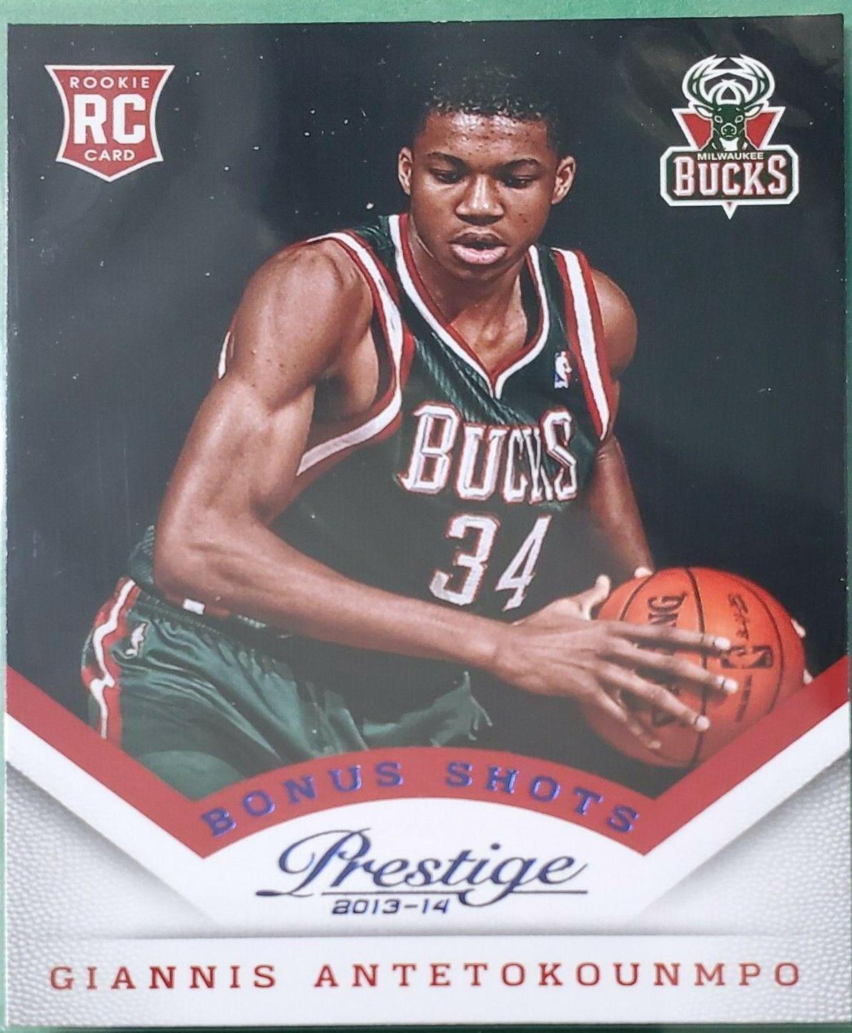 Giannis Antetokounmpo [Bonus Shots Blue] #175