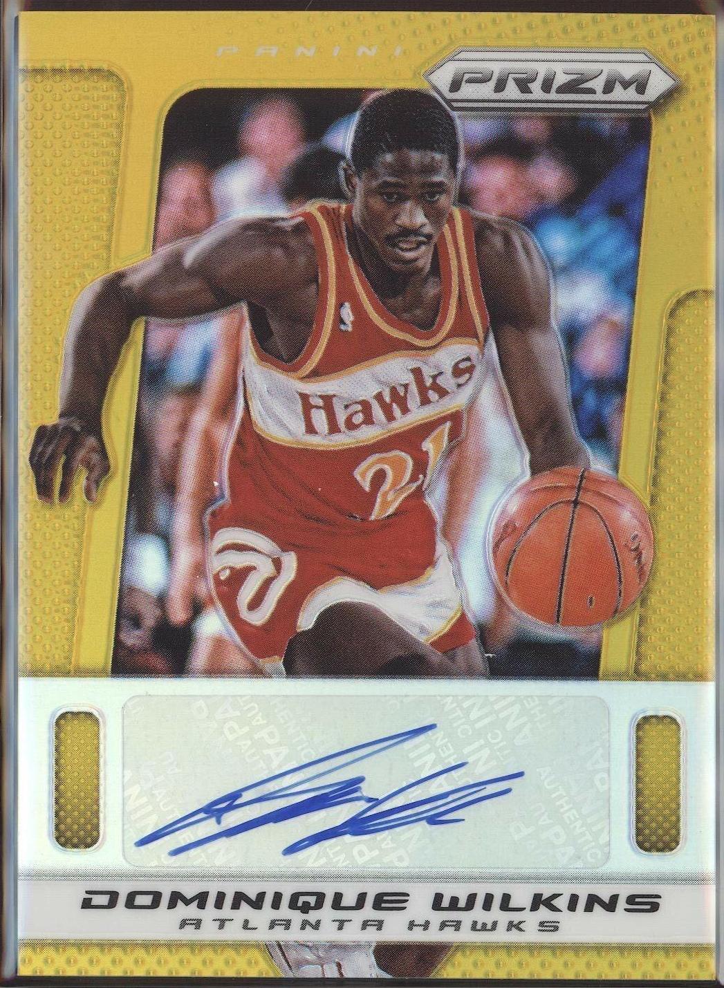 Dominique Wilkins [Gold Prizm] #66