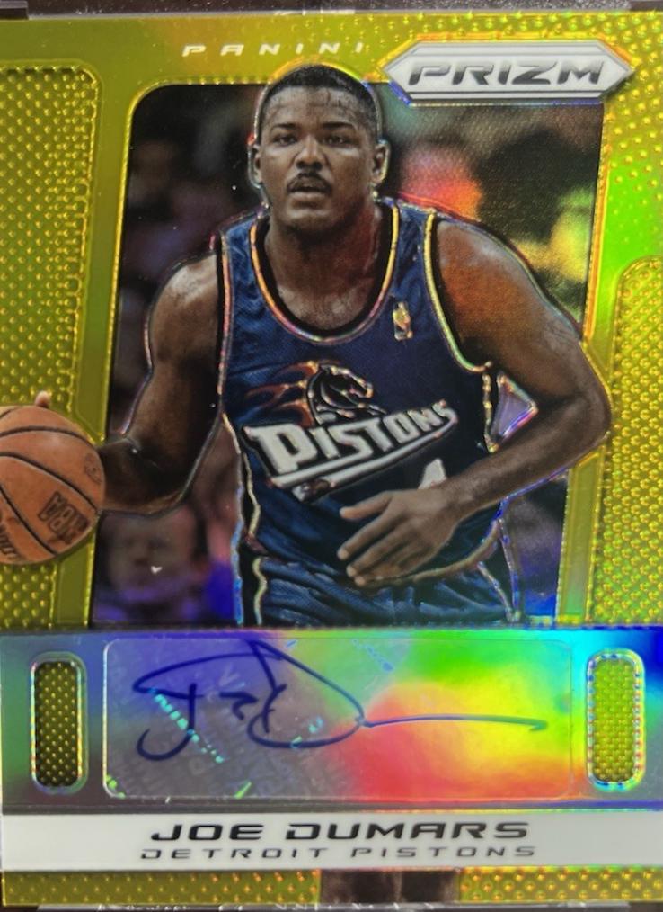 Joe Dumars [Gold] #182