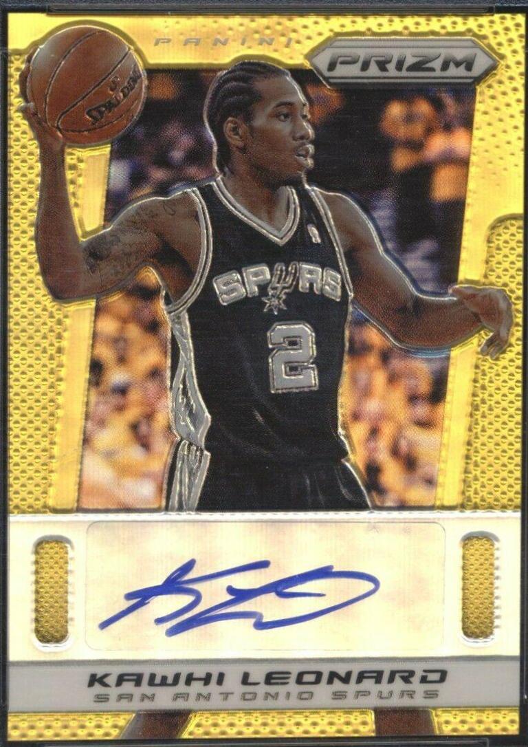 Kawhi Leonard [Gold Prizm] #72