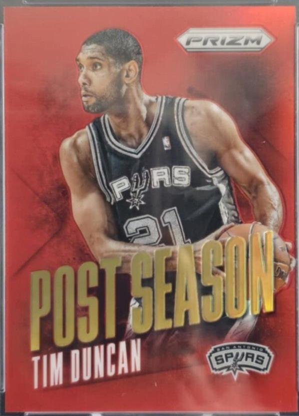 Tim Duncan [Red] #9