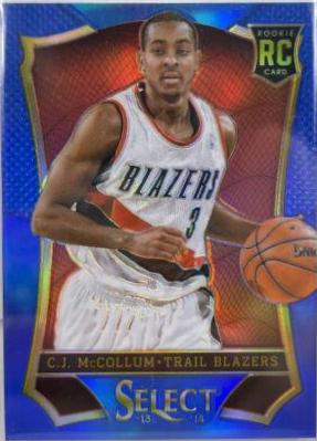 C.J. McCollum [Blue Prizm] #182