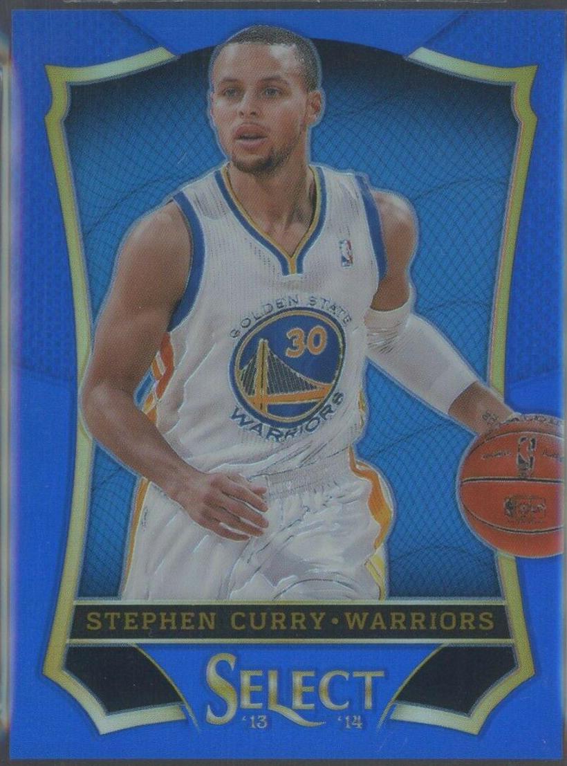 Stephen Curry [Blue Prizm] #86