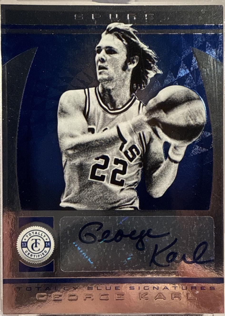 George Karl [Blue] #12