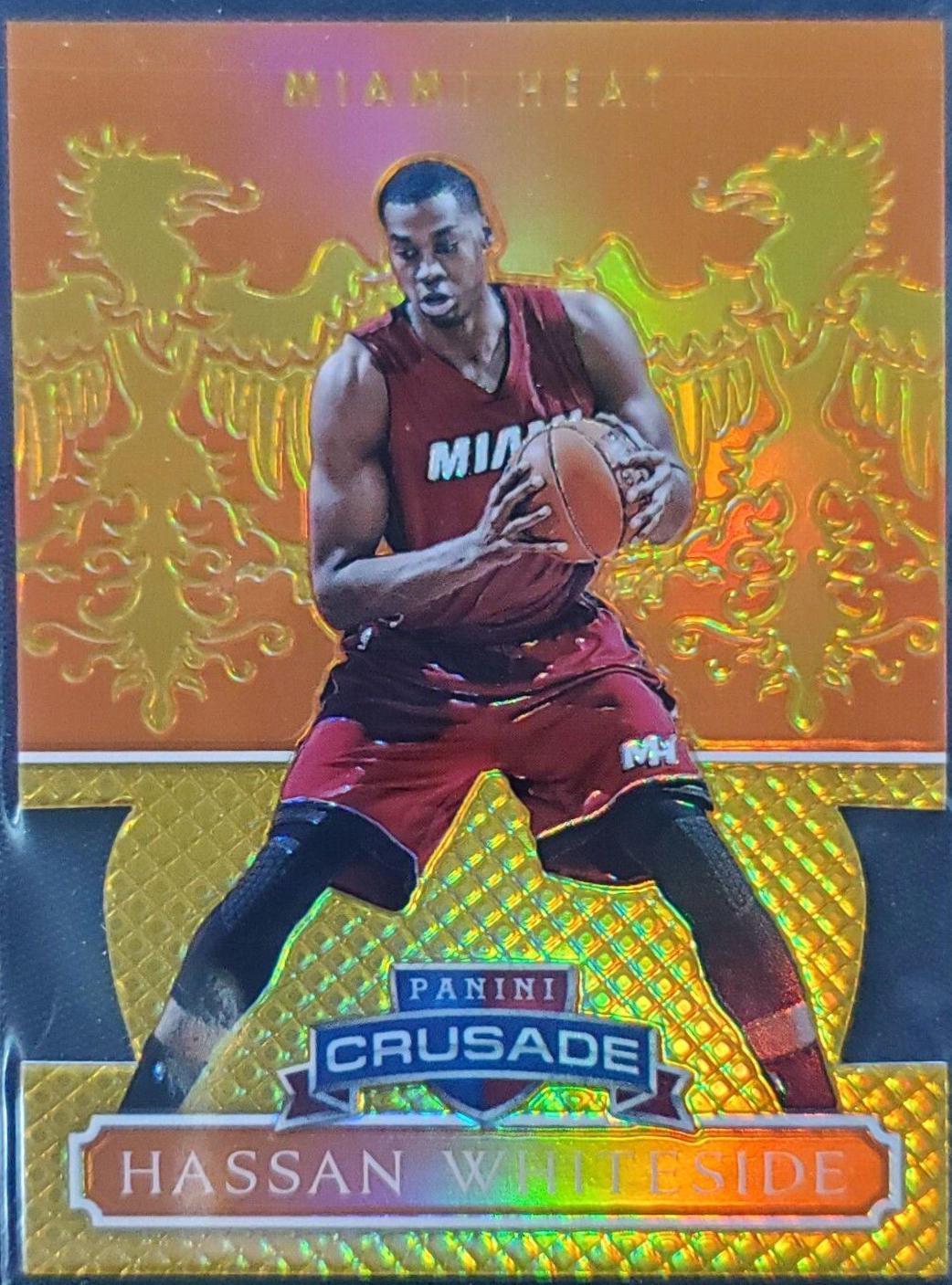 Hassan Whiteside Orange Die Cut #102