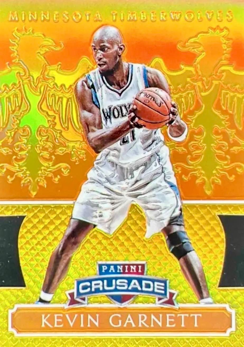Kevin Garnett [Orange Die-Cut] #57