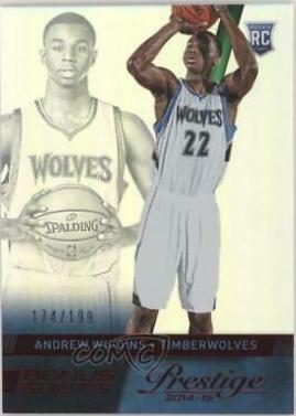 Andrew Wiggins [Premium Bonus Shots Red] #161