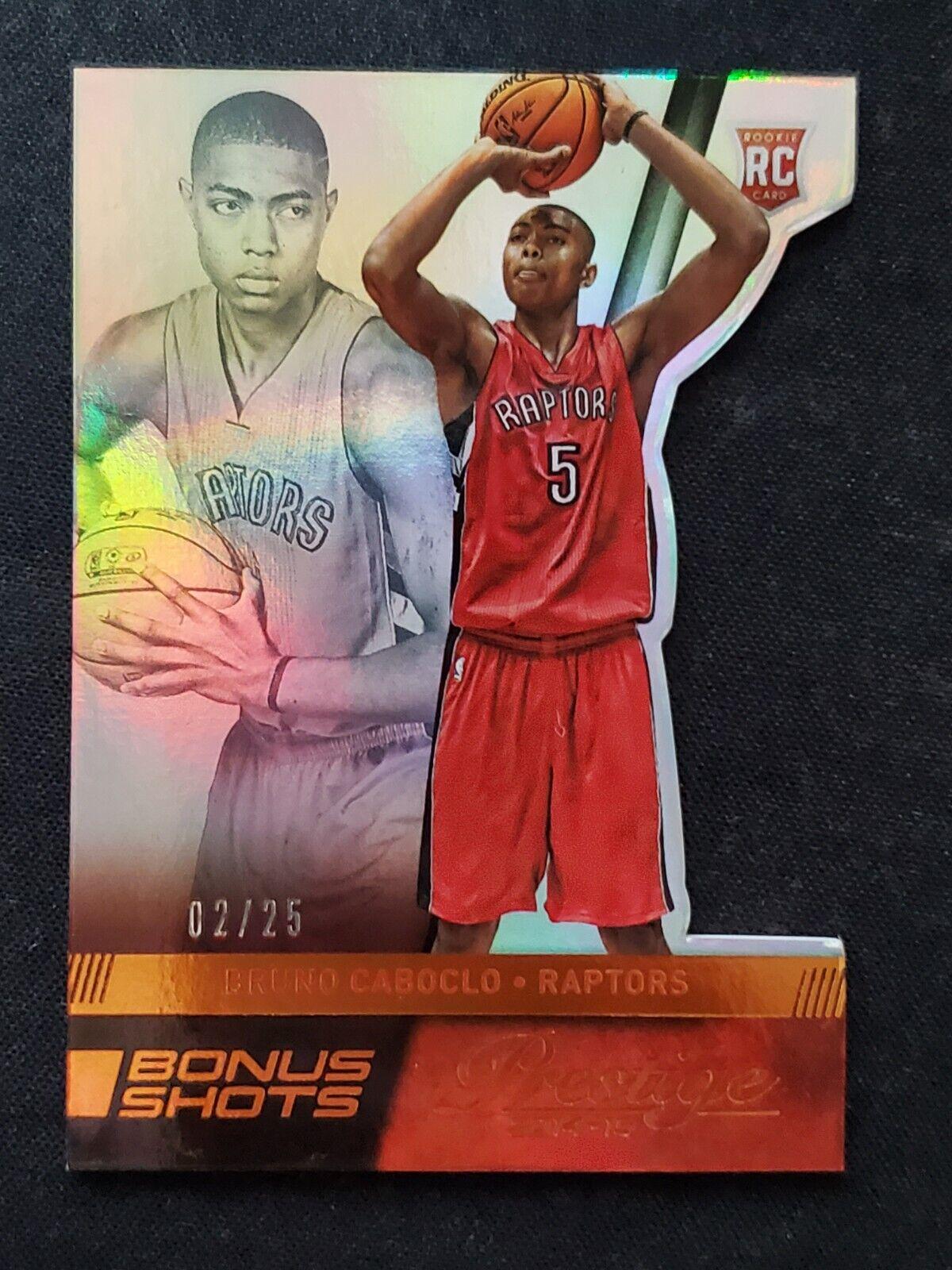 Bruno Caboclo [Bonus Shots Orange Die Cut] #184