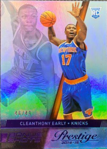 Cleanthony Early [Premium Bonus Shots Purple] #189