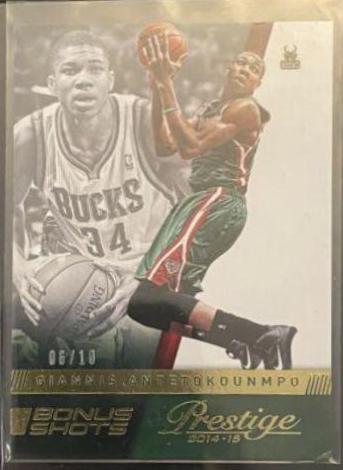 Giannis Antetokounmpo [Bonus Shots Gold] #80