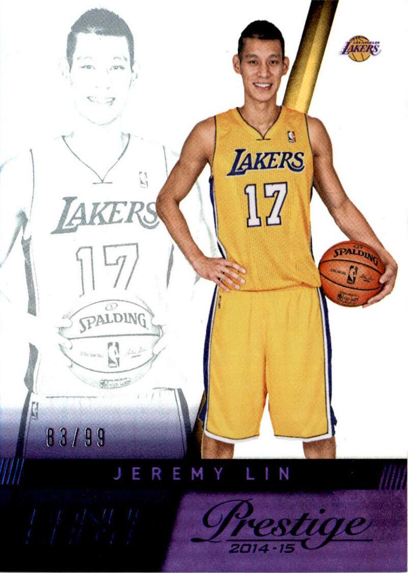 Jeremy Lin [Premium Bonus Shots Blue] #92