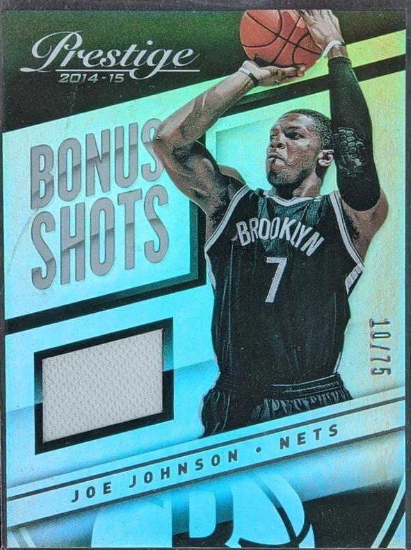 Joe Johnson Bonus Shots Red #132
