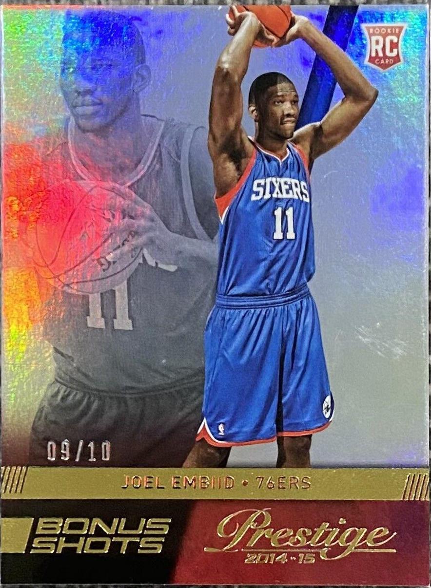 Joel Embiid [Premium Bonus Shots Gold] #163