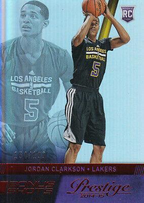 Jordan Clarkson [Premium Bonus Shots Red] #195
