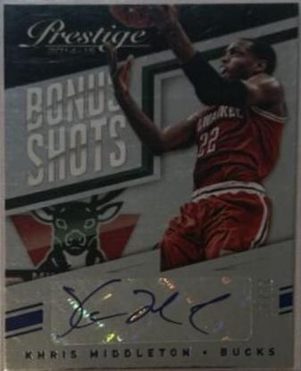 Khris Middleton Bonus Shots Autograph Plus #21