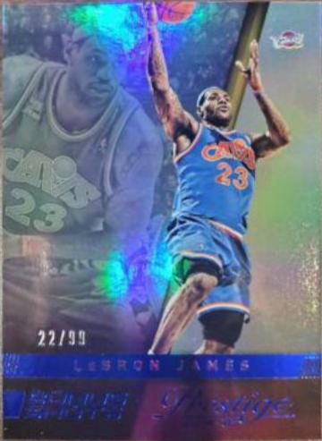 LeBron James [Bonus Shots Blue] #47